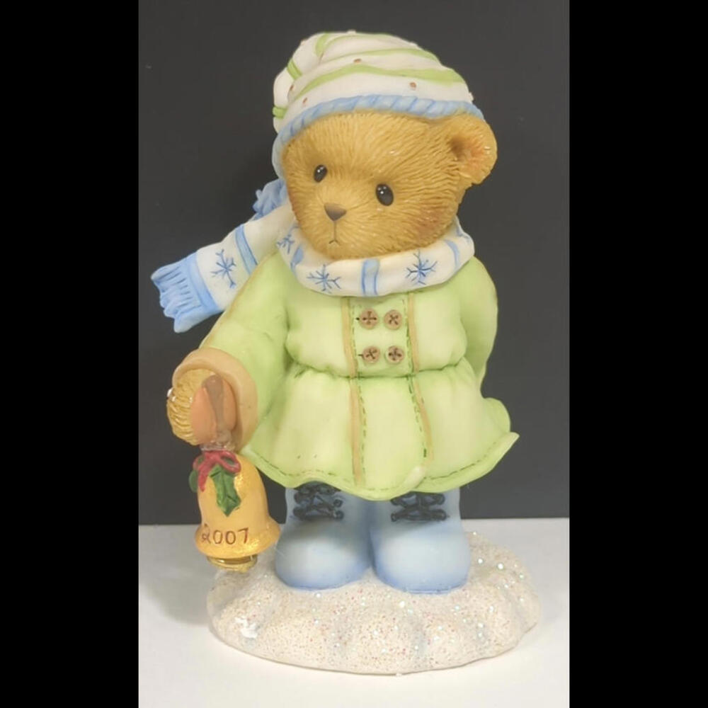 Cherished Teddies - RosaLee - #4008149 - May Your Season Ring With Happiness